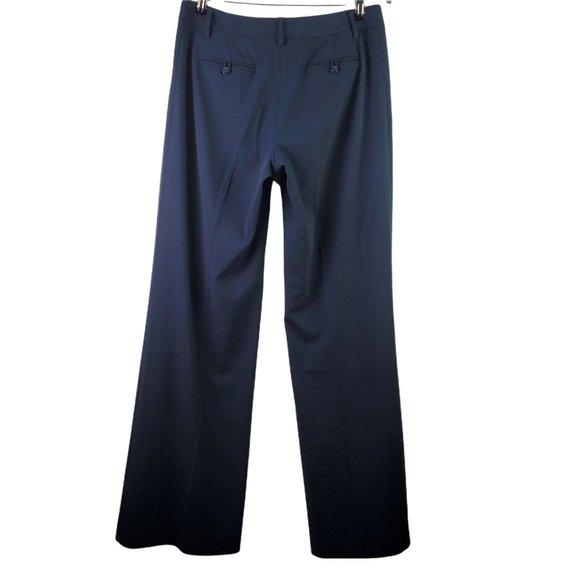 Cabi Wide Leg Elegant 9-5 Work Trouser Navy Blue Pant Sz 6 - Picture 3 of 8